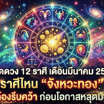 เปิดดวง 12 ราศี เดือนมีนาคม 2569 จากสมาคมโหรฯ GOALSIAM ชี้ราศีไหน “จังหวะทอง” ต้องรีบคว้า ก่อนโอกาสหลุดมือ