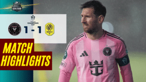 ไฮไลท์บอลวันนี้ คอนคาแคฟ แชมเปียนส์ คัพ 2025/26 อินเตอร์ ไมอามี พบ แนชวิลล์ เอสซี 19/3/69