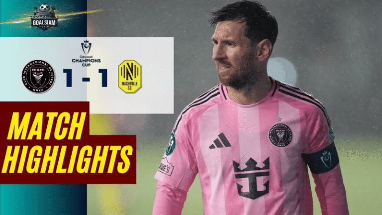 ไฮไลท์บอลวันนี้ คอนคาแคฟ แชมเปียนส์ คัพ 2025/26 อินเตอร์ ไมอามี พบ แนชวิลล์ เอสซี 19/3/69