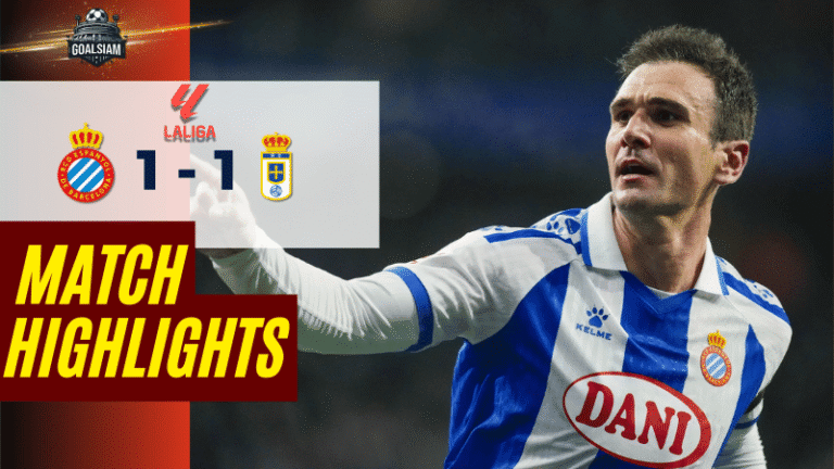 ไฮไลท์บอลวันนี้ ลาลีกา สเปน 2025/26 เอสปันญ่อล พบกับ โอเบียโด้ 9/3/69