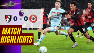 ไฮไลท์บอลวันนี้ พรีเมียร์ลีก อังกฤษ 2025/26 บอร์นมัธ พบกับ เบรนท์ฟอร์ด 3/3/69