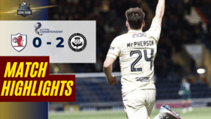 ไฮไลท์บอลวันนี้ สก็อตแลนด์ แชมเปี้ยนชิพ 2025/26 เรธโรเวอร์ส พบ แพททริค ทริสเทล 24/3/69