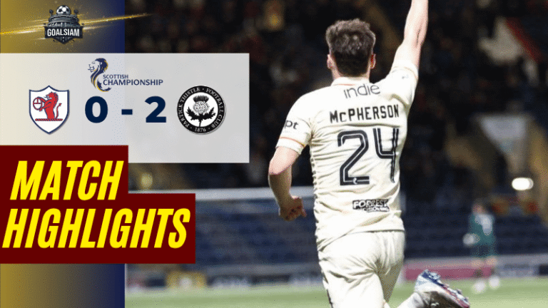 ไฮไลท์บอลวันนี้ สก็อตแลนด์ แชมเปี้ยนชิพ 2025/26 เรธโรเวอร์ส พบ แพททริค ทริสเทล 24/3/69