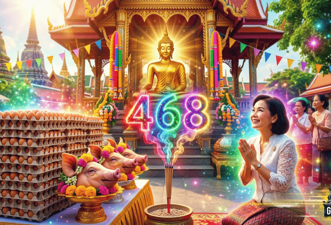 เลขเด็ด GOALSIAM มาแรง แม่ค้ายกไข่ 900 ฟอง-หัวหมู 3 หัว แก้บนหลวงพ่อสมหวัง ก่อนจุดธูปได้ชัด 468 คอหวยจับตาแนวทางหวยงวดนี้