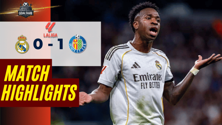 ไฮไลท์บอลวันนี้ ลาลีกา สเปน 2025/26 เรอัล มาดริด พบกับ เกตาเฟ่ 2/3/69