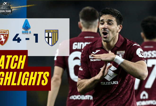 ไฮไลท์บอลวันนี้ กัลโช่ เซเรีย อา 2025/26 โตริโน่ พบ ปาร์ม่า 13/3/69