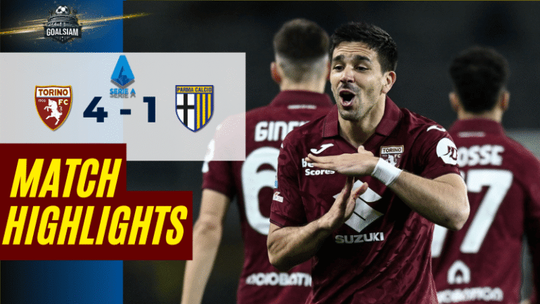 ไฮไลท์บอลวันนี้ กัลโช่ เซเรีย อา 2025/26 โตริโน่ พบ ปาร์ม่า 13/3/69