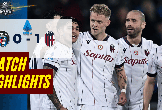 ไฮไลท์บอลวันนี้ กัลโช่ เซเรีย อา 2025/26 ปิซ่า พบกับ โบโลญญ่า 2/3/69