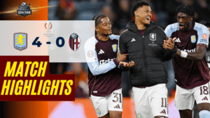 ไฮไลท์บอลวันนี้ ยูโรปา ลีก แอสตัน วิลล่า พบ โบโลญญ่า 16/4/69