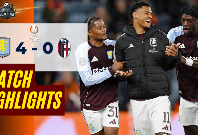 ไฮไลท์บอลวันนี้ ยูโรปา ลีก แอสตัน วิลล่า พบ โบโลญญ่า 16/4/69