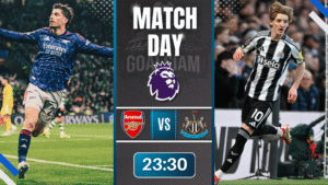 ดูบอลออนไลน์ พรีเมียร์ลีก อังกฤษ ถ่ายทอดสด อาร์เซนอล พบ นิวคาสเซิ่ล 25/4/69