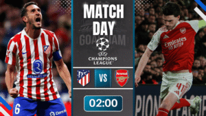 ดูบอลออนไลน์ ยูฟ่า แชมเปี้ยนส์ ลีก ถ่ายทอดสด แอตเลติโก้ มาดริด พบ อาร์เซนอล 29/4/69
