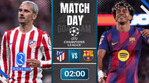 ดูบอลออนไลน์ ยูฟ่า แชมเปี้ยนส์ ลีก ถ่ายทอดสด แอตเลติโก้ มาดริด พบ บาร์เซโลน่า 14/4/69