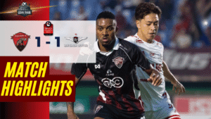 ไฮไลท์บอลวันนี้ BYD SEALION 6 ลีกหนึ่ง ระหว่าง อุทัยธานี เอฟซี พบ ทรู แบงค็อก ยูไนเต็ด วันนี้ 29/4/69