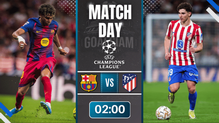 ดูบอลออนไลน์ ยูฟ่า แชมเปี้ยนส์ ลีก ถ่ายทอดสด บาร์เซโลน่า พบ แอตเลติโก้ มาดริด 8/4/69