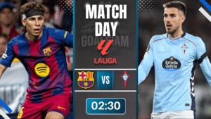 ดูบอลออนไลน์ ลาลีกา สเปน ถ่ายทอดสด บาร์เซโลน่า พบ เซลต้า บีโก้ 22/4/69
