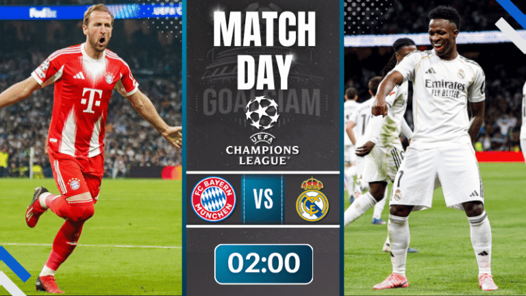 ดูบอลออนไลน์ ยูฟ่า แชมเปี้ยนส์ ลีก ถ่ายทอดสด บาเยิร์น มิวนิค พบ เรอัล มาดริด 15/4/69
