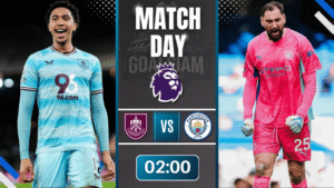 ดูบอลออนไลน์ พรีเมียร์ลีก อังกฤษ ถ่ายทอดสด เบิร์นลีย์ พบ แมนซิตี้ 22/4/69