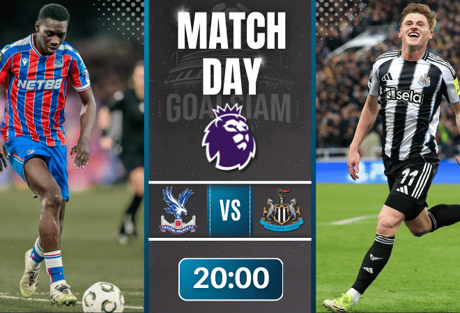 ดูบอลออนไลน์ พรีเมียร์ลีก อังกฤษ ถ่ายทอดสด คริสตัล พาเลซ พบ นิวคาสเซิ่ล 12/4/69