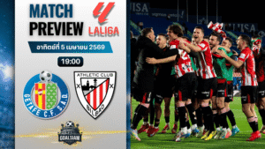 วิเคราะห์บอล เกตาเฟ่ พบ แอธเลติก บิลเบา | ลาลีกา สเปน พร้อมอัปเดตผลบอลสด