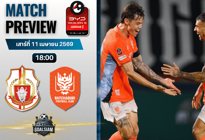 วิเคราะห์บอล ลำพูน วอริเออร์ พบ ราชบุรี เอฟซี | BYD SEALION 6 ลีกหนึ่ง พร้อมอัปเดตผลบอลสด