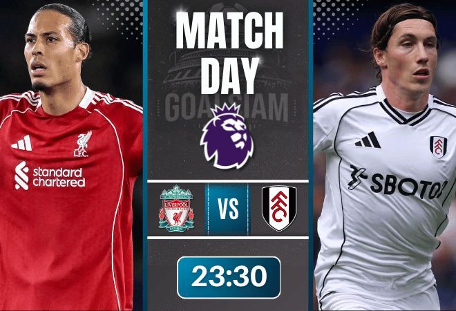 ดูบอลออนไลน์ พรีเมียร์ลีก อังกฤษ ถ่ายทอดสด ลิเวอร์พูล พบ ฟูแล่ม 11/4/69