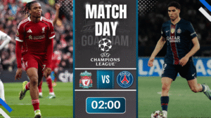 ดูบอลออนไลน์ ยูฟ่า แชมเปี้ยนส์ ลีก ถ่ายทอดสด ลิเวอร์พูล พบ เปแอสเช 14/4/69