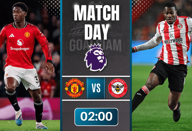 ดูบอลออนไลน์ พรีเมียร์ลีก อังกฤษ ถ่ายทอดสด แมนยูไนเต็ด พบ เบรนท์ฟอร์ด 27/4/69