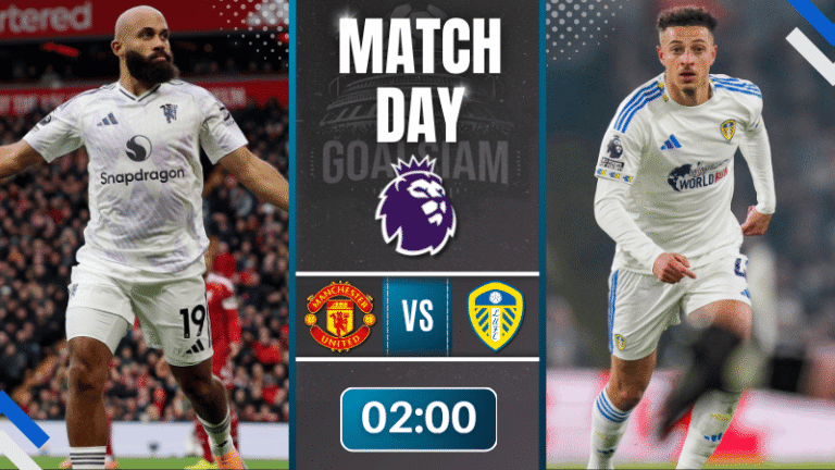 ดูบอลออนไลน์ พรีเมียร์ลีก อังกฤษ ถ่ายทอดสด แมนยูไนเต็ด พบ ลีดส์ ยูไนเต็ด 13/4/69