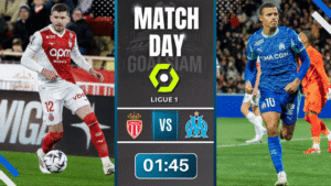 ดูบอลออนไลน์ ลีกเอิง ฝรั่งเศส ถ่ายทอดสด โมนาโก พบ โอลิมปิก มาร์กเซย 5/4/69