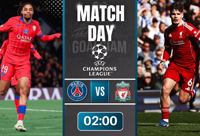 ดูบอลออนไลน์ ยูฟ่า แชมเปี้ยนส์ ลีก ถ่ายทอดสด เปแอสเช พบ ลิเวอร์พูล 8/4/69