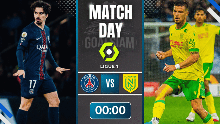 ดูบอลออนไลน์ ลีกเอิง ฝรั่งเศส ถ่ายทอดสด เปแอสเช พบ น็องต์ 22/4/69