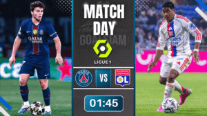ดูบอลออนไลน์ ลีกเอิง ฝรั่งเศส ถ่ายทอดสด เปแอสเช พบ โอลิมปิก ลียง 19/4/69