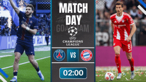 ดูบอลออนไลน์ ยูฟ่า แชมเปี้ยนส์ ลีก ถ่ายทอดสด เปแอสเช พบ บาเยิร์น มิวนิค 28/4/69