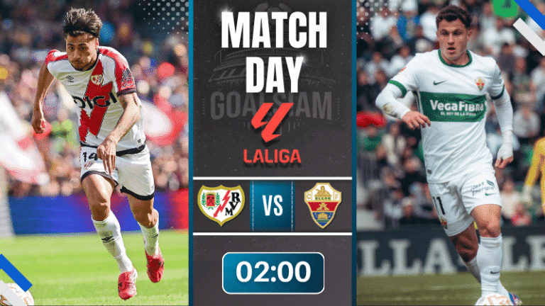 ดูบอลออนไลน์ ลาลีกา สเปน ถ่ายทอดสด ราโย บาเยกาโน่ พบ เอลเช่ 3/4/69