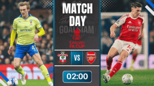 ดูบอลออนไลน์ เอฟเอ คัพ อังกฤษ ถ่ายทอดสด เซาธ์แฮมป์ตัน พบ อาร์เซนอล 4/4/69
