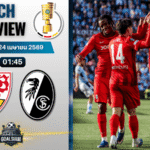 วิเคราะห์บอล สตุ๊ตการ์ท พบ ไฟร์บวร์ก | เดเอฟเบ โพคาล เยอรมัน พร้อมอัปเดตผลบอลสด