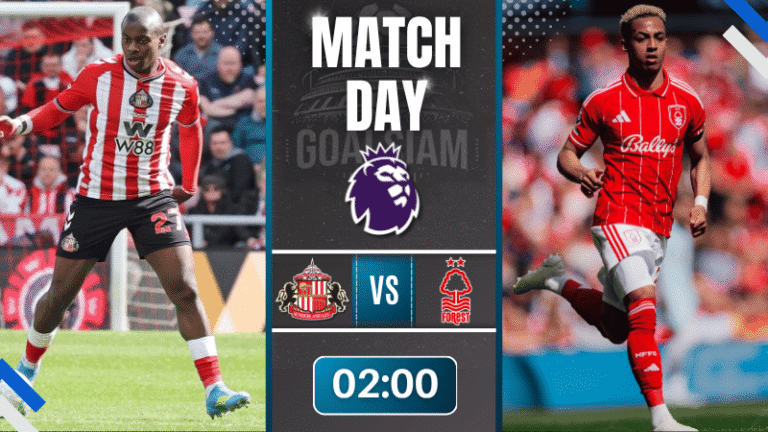 ดูบอลออนไลน์ พรีเมียร์ลีก อังกฤษ ถ่ายทอดสด ซันเดอร์แลนด์ พบ น็อตติ้งแฮม ฟอเรสต์ 24/4/69