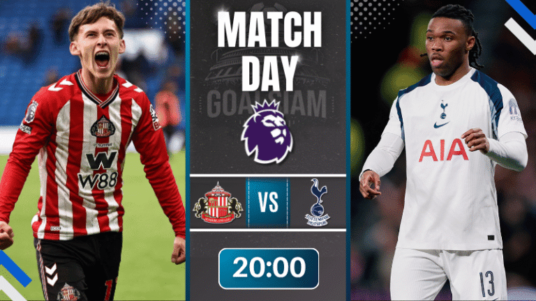 ดูบอลออนไลน์ พรีเมียร์ลีก อังกฤษ ถ่ายทอดสด ซันเดอร์แลนด์ พบ สเปอร์ส 12/4/69