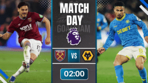 ดูบอลออนไลน์ พรีเมียร์ลีก อังกฤษ ถ่ายทอดสด เวสต์แฮม พบ วูล์ฟแฮมป์ตัน 10/4/69