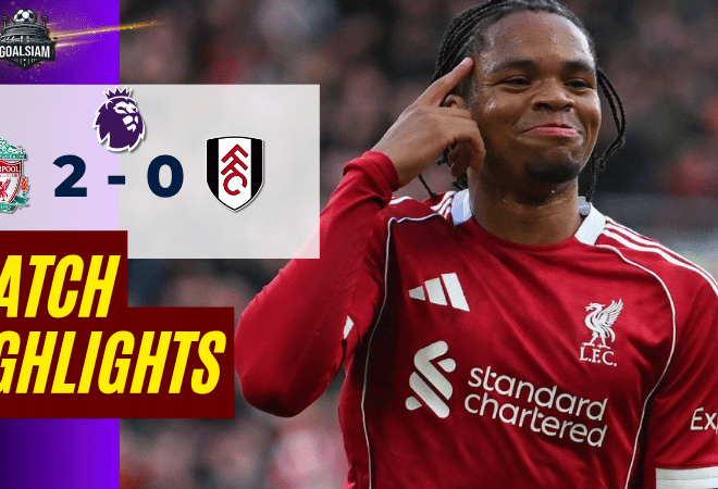 ไฮไลท์บอลวันนี้ พรีเมียร์ลีก อังกฤษ ลิเวอร์พูล พบ ฟูแล่ม 11/4/69