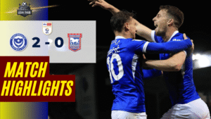 ไฮไลท์บอลวันนี้ แชมเปี้ยนชิพ อังกฤษ ถ่ายทอดสด พอร์ทสมัธ พบ อิปสวิช ทาวน์ 14/4/69