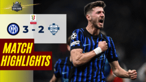 ไฮไลท์บอลวันนี้ โคปปา อิตาเลีย อินเตอร์ มิลาน พบ โคโม่ 21/4/69