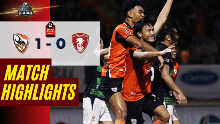 ไฮไลท์บอลวันนี้ BYD SEALION 6 ลีกหนึ่ง เชียงราย ยูไนเต็ด พบ ราชบุรี เอฟซี วันนี้ 29/4/69