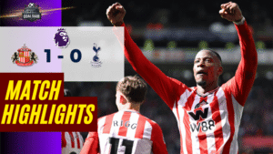 ไฮไลท์บอลวันนี้ พรีเมียร์ลีก อังกฤษ ถ่ายทอดสด ซันเดอร์แลนด์ พบ สเปอร์ส 12/4/69