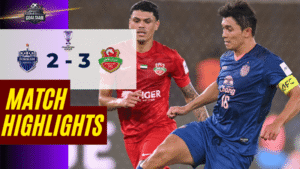 ไฮไลท์บอลวันนี้ เอเอฟซี แชมเปี้ยนส์ ลีก อีลิท บุรีรัมย์ ยูไนเต็ด พบ ชาบาบ อัล อาห์ลี 18/4/69