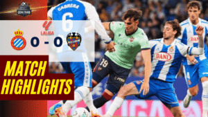 ไฮไลท์บอลวันนี้ ลาลีกา สเปน เอสปันญ่อล พบ เลบันเต้ 27/4/69