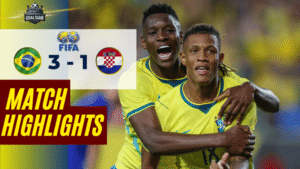 ไฮไลท์บอลวันนี้ กระชับมิตรทีมชาติ ถ่ายทอดสด บราซิล พบ โครเอเชีย 1/4/69