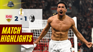 ไฮไลท์บอลวันนี้ เดเอฟเบ โพคาล เยอรมัน สตุ๊ตการ์ท พบ ไฟร์บวร์ก 23/4/69