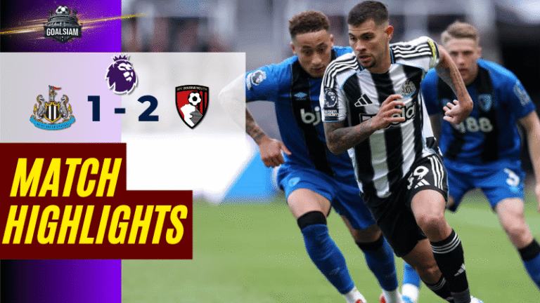 ไฮไลท์บอลวันนี้ พรีเมียร์ลีก อังกฤษ นิวคาสเซิ่ล พบ บอร์นมัธ 18/4/69